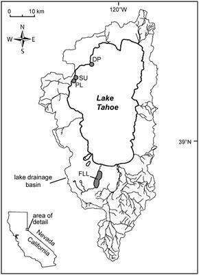 Characterization of algal community composition and structure from the nearshore environment, Lake Tahoe (United States)